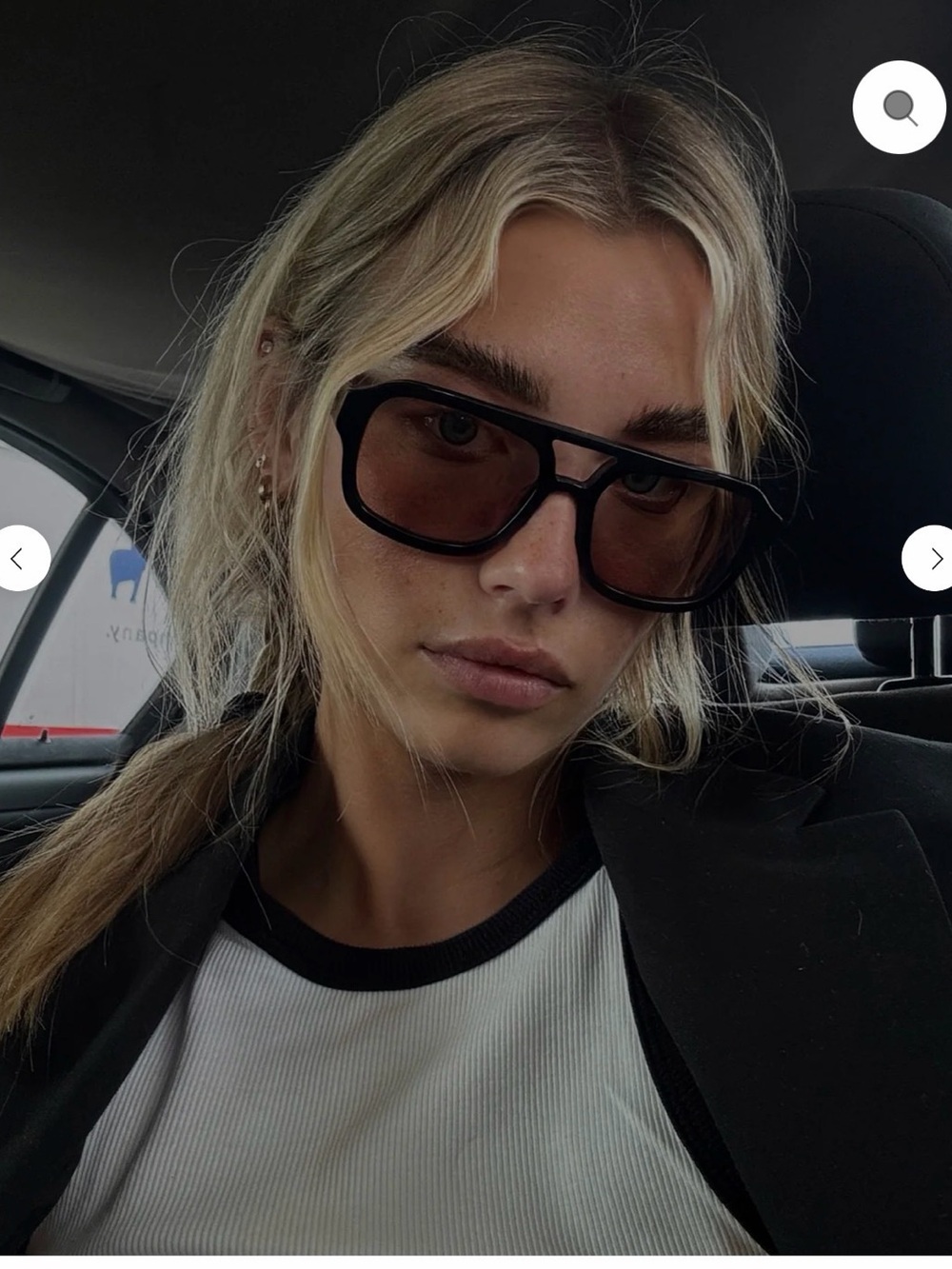 VEHLA Jordy Oversized Square Sunglasses